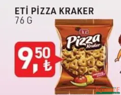 ETİ PİZZA KRAKER 76 G ETİ PİZZA KRAKER 76 G